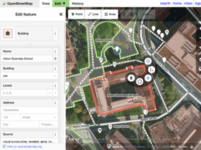 Cartographie OSM avec iD Editor et JOSM